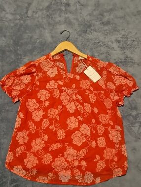 Floral Sheer Blouse